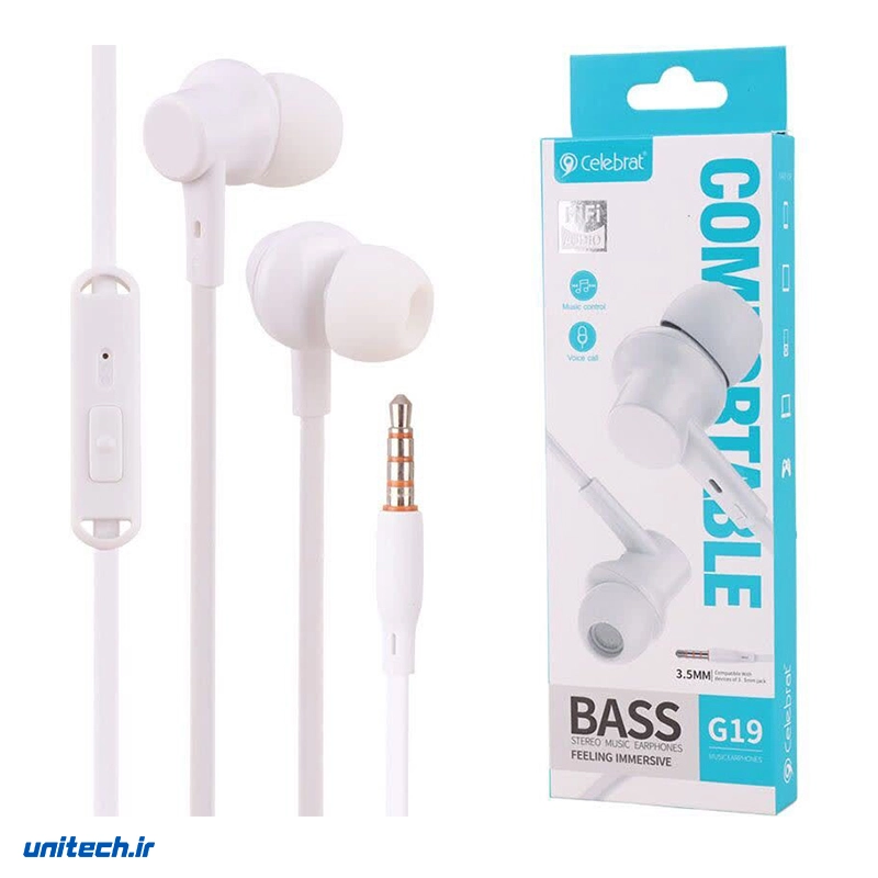 هندزفری سیمی سلبریت G195